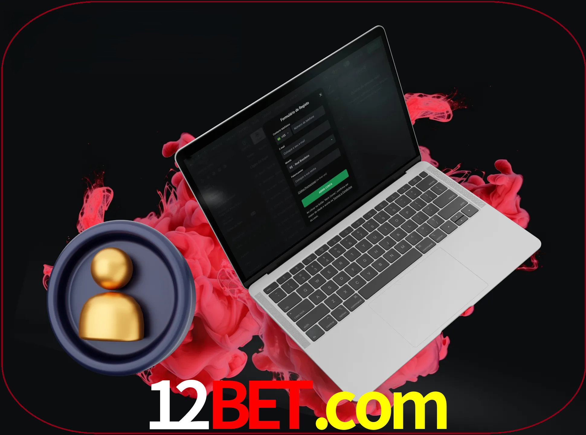 No cabeçalho do site 12bet, clique no botão que o levará a um formulário especial onde terá de introduzir as suas informações actuais.